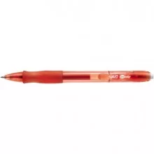 Scatola 12 penna sfera scatto GELOCITY 0,7mm rosso BIC