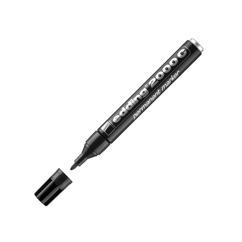 MARCATORE EDDING 2000C NERO P.CONICA (Conf.10)