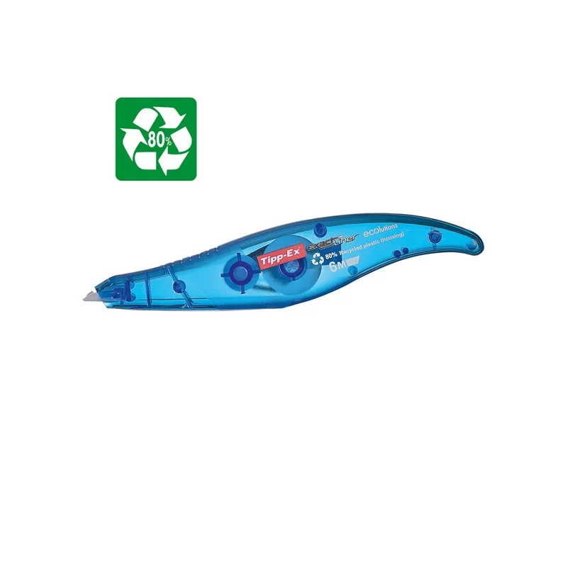 BOX 10 CORRETTORI A NASTRO 5mmx6mt ECOLUTION EXACT LINER TIPP-EX BIC