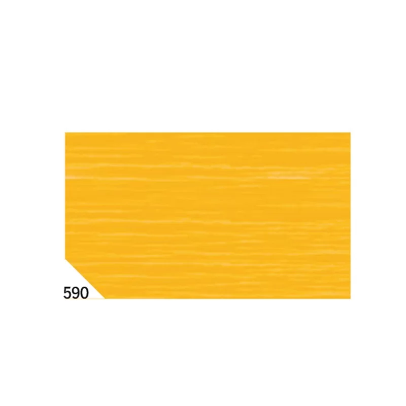 10RT CARTA CRESPA ARANCIO 590 (50X250CM) 48gr/m² Rex Sadoch