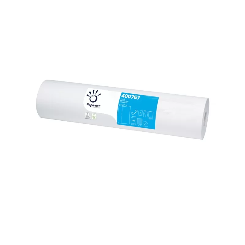 LENZUOLINO MEDICO IN ROTOLO 60CMX80MT BIANCO (Conf.6)