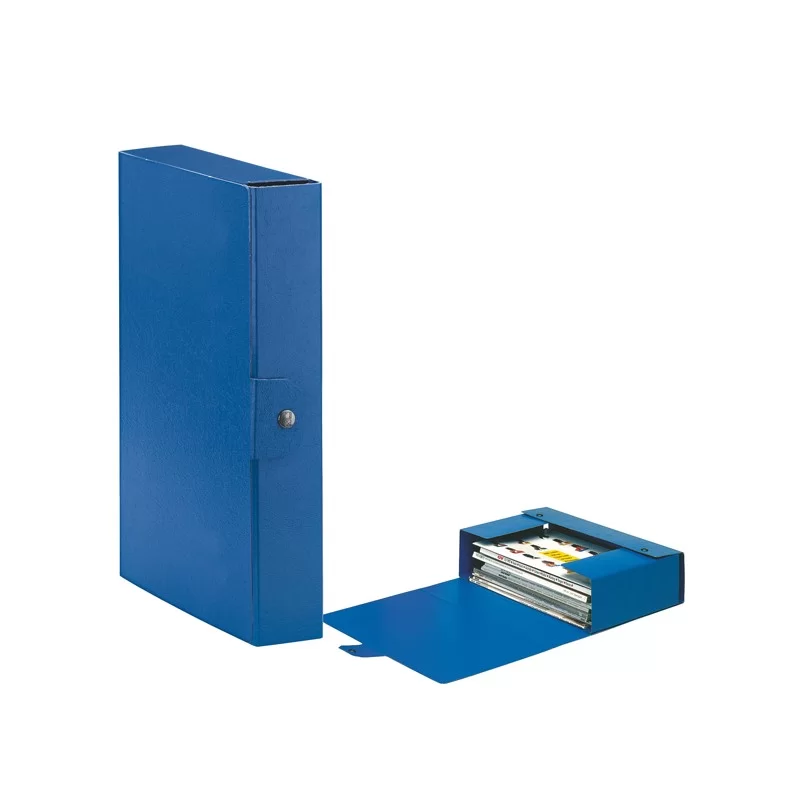 Scatola progetto C26 25x35cm dorso 6 blu ESSELTE (Conf.5)