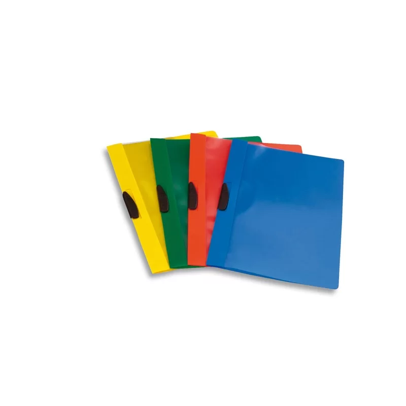 CARTELLINA CON MOLLA VIDEO CLIPPER F006 GIALLO (Conf.10)