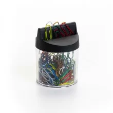 DISPENSER MAGNETICO 125 FERMAGLI COLORI METAL N.2 MM26 LEONE COLOR FUORI CATALOGO