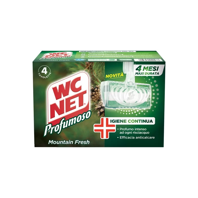 WC NET TAVOLETTA PROFUMOSO MONTAIN FRESH (4X34GR)
