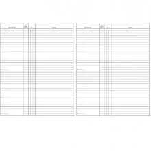 REGISTRO LIBRO SOCI SPA/SRL 31X24,5 47PAG. E2376