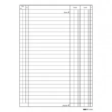 REGISTRO CASSA ENTRATE/USCITE 24X17 100PAG. E2686