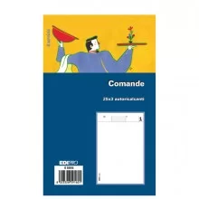 BLOCCO COMANDE 25/25/25 FOGLI AUTORIC. 17X9,9 E5916 (Conf.20)