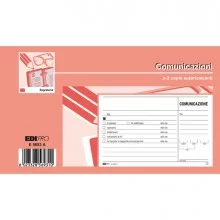 BLOCCO COMUNICAZIONI TELEFONICHE 50/50 FOGLI AUTORIC. 9,9X17 E5693A