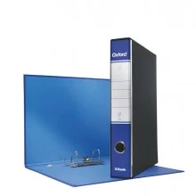 Registratore OXFORD G84 blu dorso 5cm f.to protocollo ESSELTE (Conf.8)