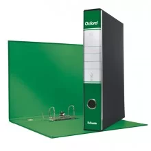 Registratore OXFORD G82 verde dorso 5cm f.to commerciale ESSELTE (Conf.8)