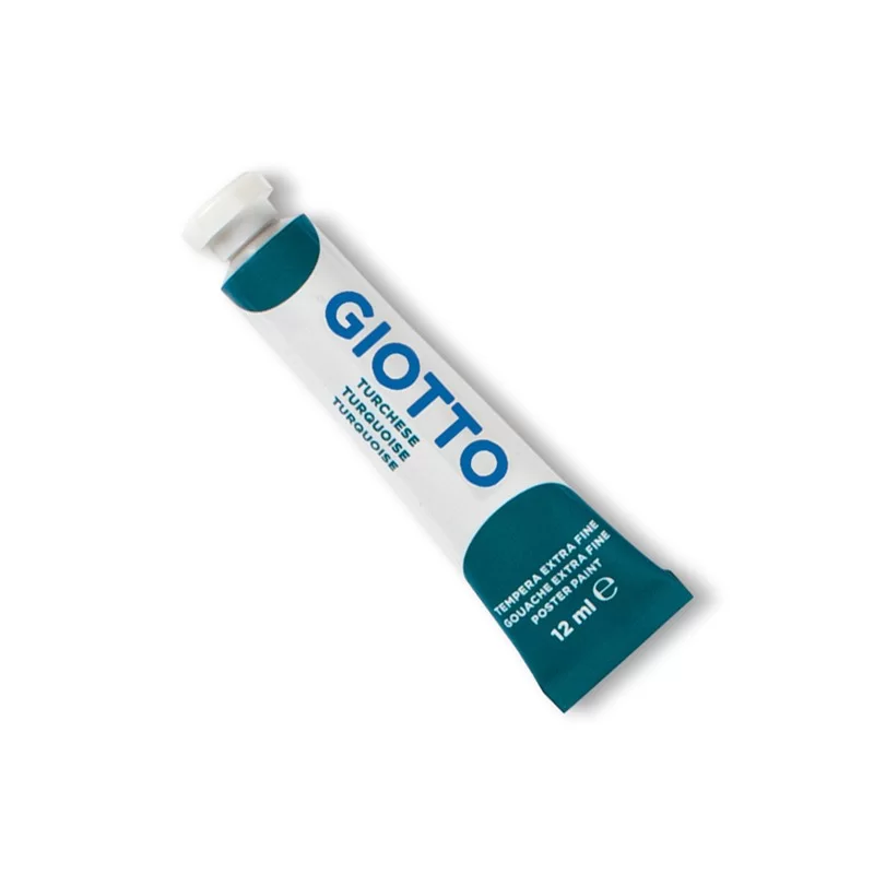 TEMPERA GIOTTO TUBO 4 (12ML) TURCHESE 18 (Conf.6)