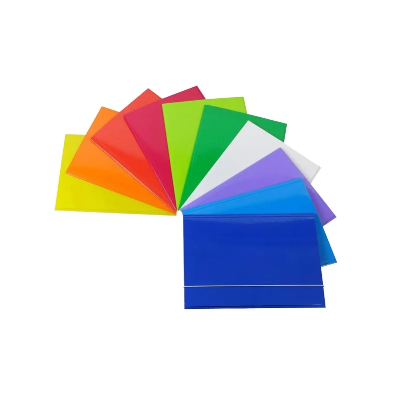 CARTELLINA CON ELASTICO 32PL 25X34CM ASSORTITO (Conf.10)