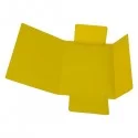 CARTELLINA C/ELASTICO 25X34CM GIALLO PRESSPAN 32P (Conf.10)
