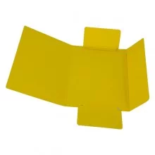 CARTELLINA C/ELASTICO 25X34CM GIALLO PRESSPAN 32P (Conf.10)