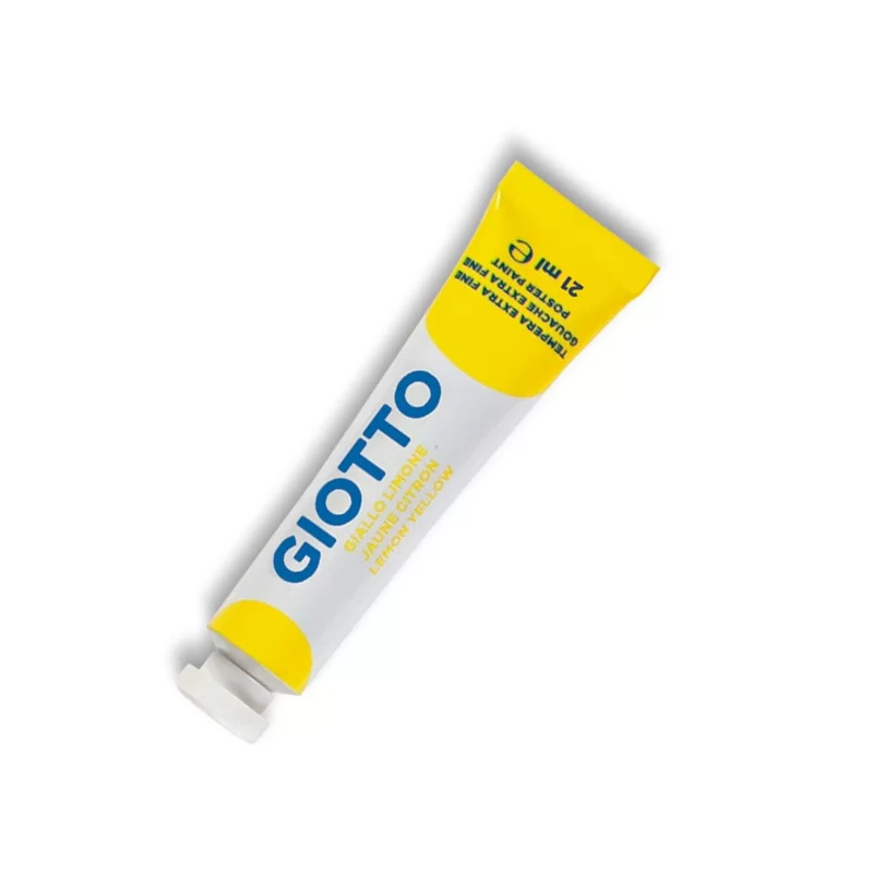 TEMPERA GIOTTO TUBO 7 (21ML) GIALLO LIMONE 03 (Conf.6) FUORI CATALOGO