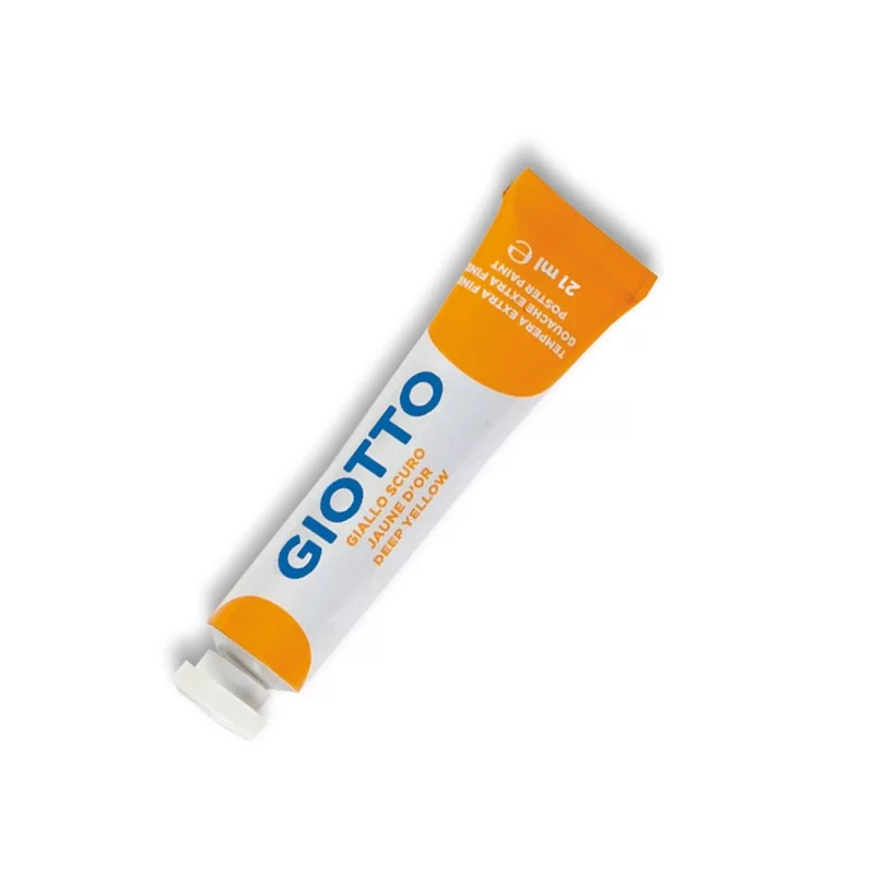 TEMPERA GIOTTO TUBO 7 (21ML) GIALLO SCURO 04 (Conf.6)