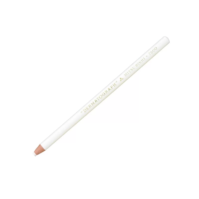 Matita dermotografica 7600 bianco UNI MITSUBISHI (Conf.12)