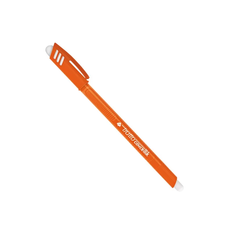 Penna sfera cancellabile CANCELLIK 1,0mm arancio TRATTO (Conf.12)