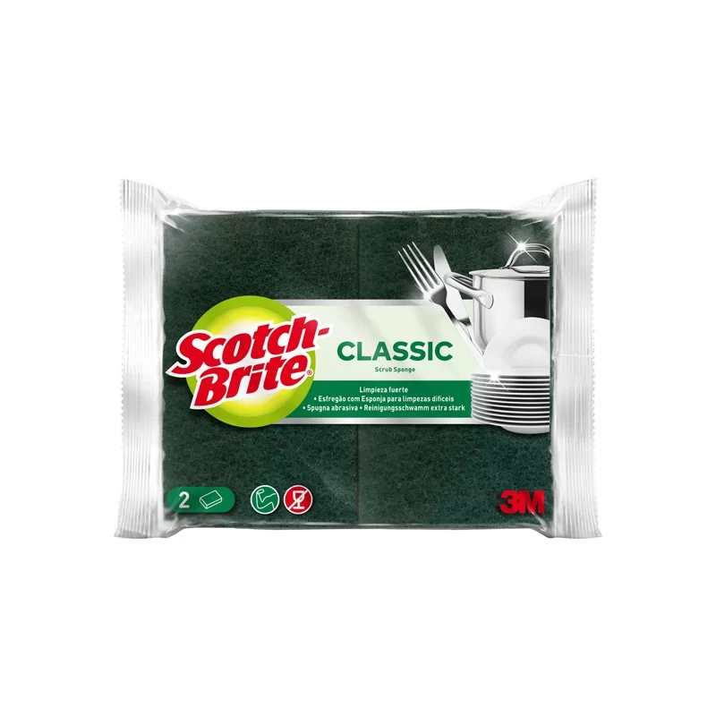 PACK 2 SPUGNE STROFINETTO SCOTCH BRITE® A12