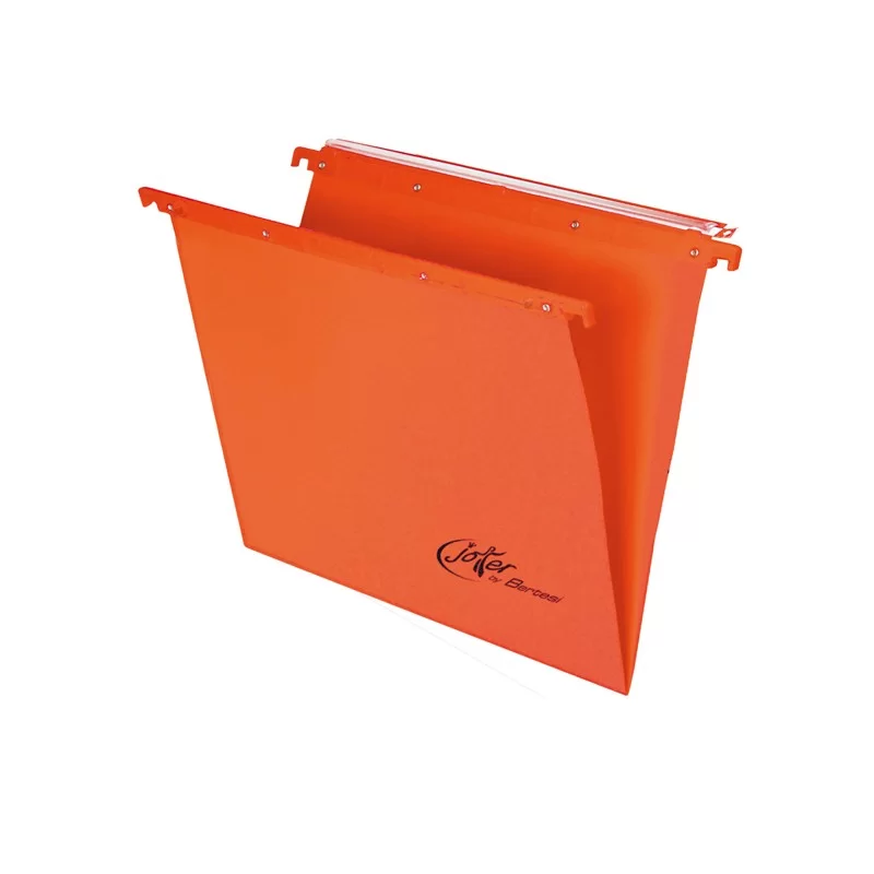 CARTELLA SOSPESA CASSETTO 39/V ARANCIO JOKER BERTESI (Conf.25)