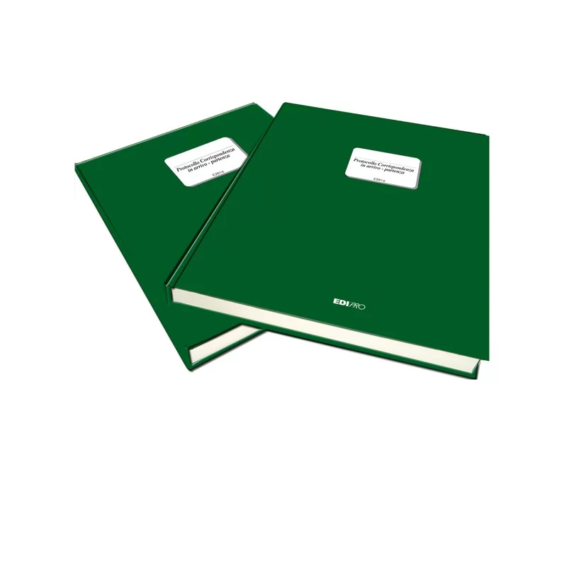 REGISTRO CORRISPONDENZA ARRIVO-PARTENZA 300PAG. 31X24,5 E2817