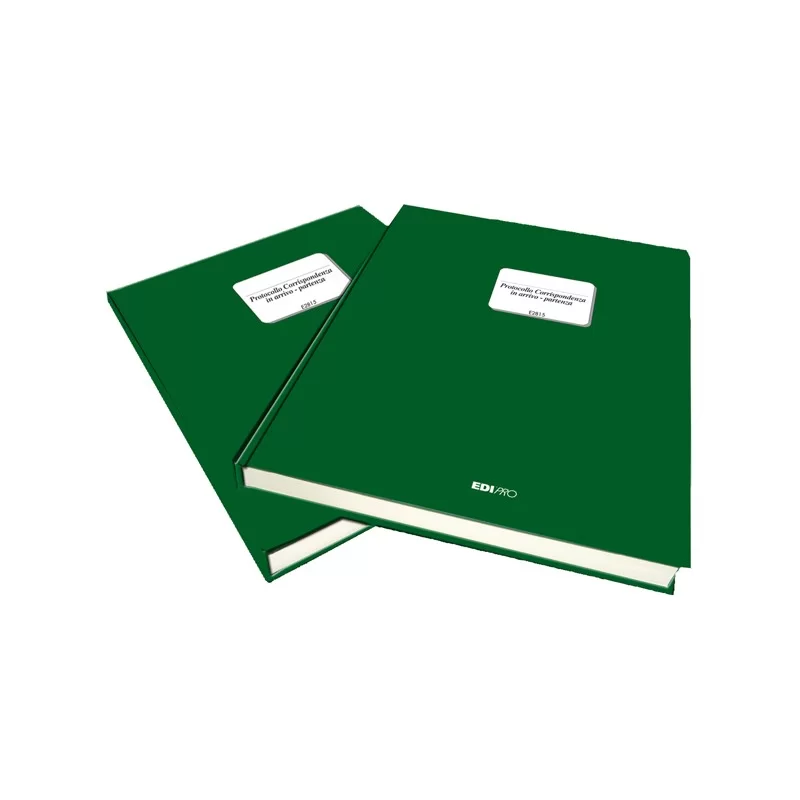 REGISTRO CORRISPONDENZA ARRIVO-PARTENZA 500PAG. 31X24,5 E2815