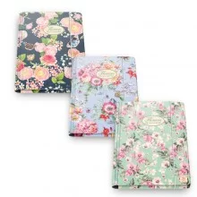 Cartella con elastico 26x34,5x0cm Pigna Nature Flowers (Conf.6)