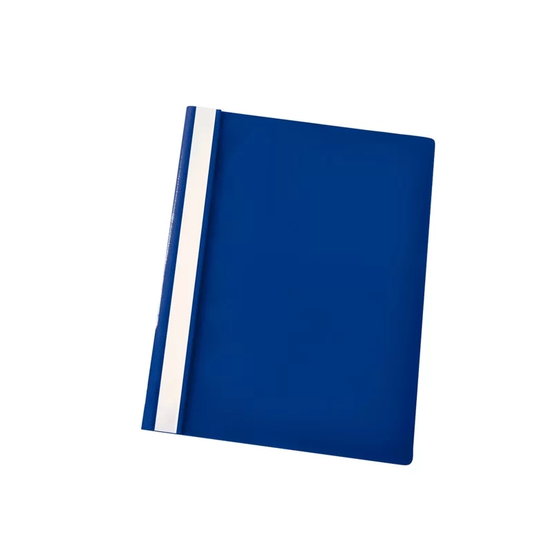 CARTELLINA PPL CON FERMAFOGLI 21X29,7 BLU REPORT FILE ESSELTE (Conf.25)