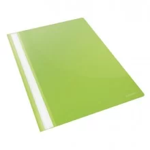 CARTELLINA PPL CON FERMAFOGLI 21X29,7 VERDE REPORT FILE ESSELTE (Conf.25)