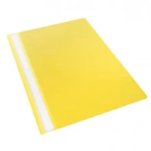 CARTELLINA PPL CON FERMAFOGLI 21X29,7 GIALLO REPORT FILE ESSELTE (Conf.25)