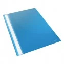CARTELLINA PPL CON FERMAFOGLI 21X29,7 AZZURRO REPORT FILE ESSELTE (Conf.25)