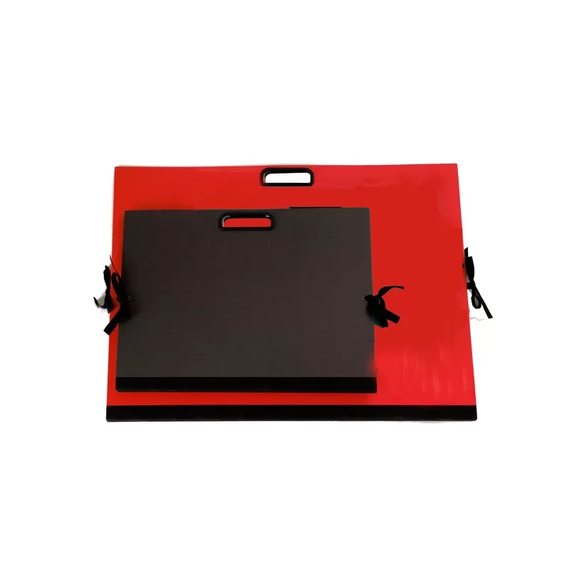 CARTELLA PORTADISEGNI C/MANIGLIA 35X50CM NERO BREFIOCART (Conf.10)