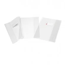 COPRIMAXI PVC 200MIC SUPERCRISTALLO NEUTRO S/ALETTE 21x30cm RIPLAST (Conf.10)