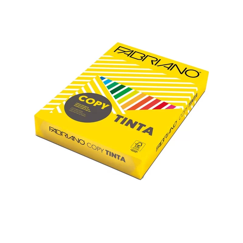 Carta Fabriano Colore A4 80GR 500FG COL.FORTI GIALLO