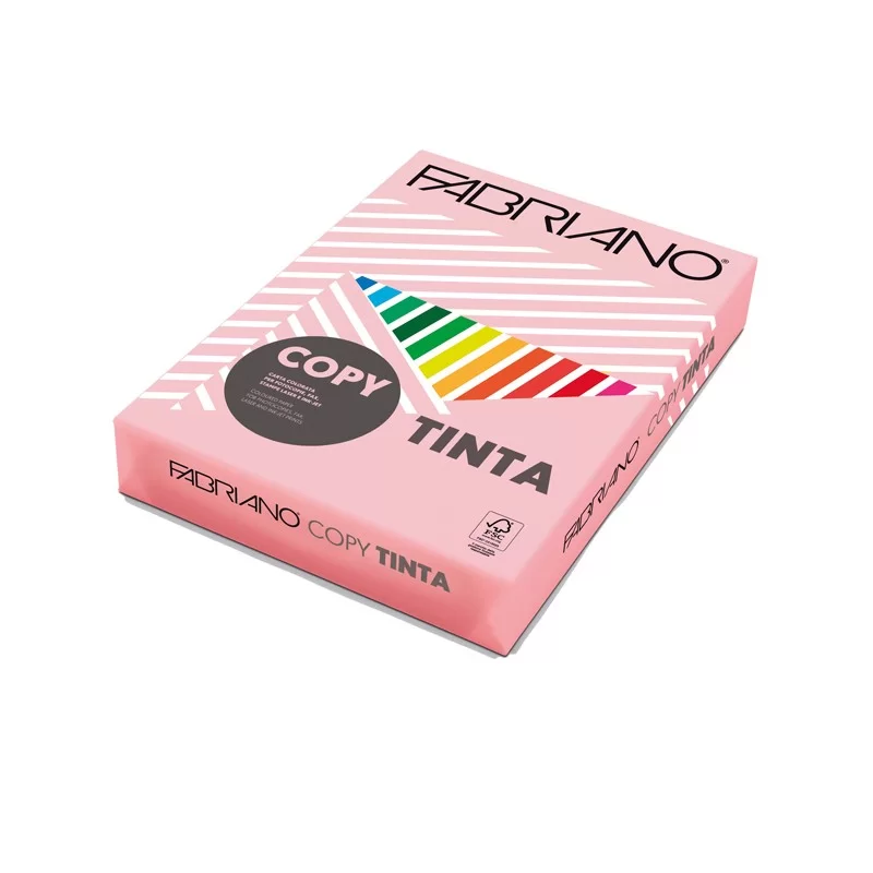 Carta Fabriano Colore A3 80GR 250FG COL.TENUE ROSA