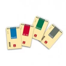 BLOCCO PIGNASTYL SPIRALE A7 80X120MM 5MM 60FG 80GR PIGNA (Conf.10)