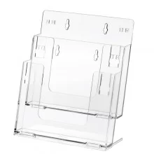 PORTADEPLIANT COMPONIBILI 2 TASCHE A5 DA BANCO E PARETE ART.5031 (Conf.3)