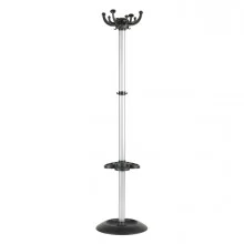 APPENDIABITI 168CM JOLLY A 8 POSTI NERO/GRIGIO