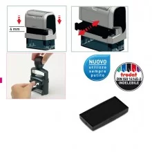 TAMPONCINO 6/5756 NERO TRODAT (Conf.5) FUORI CATALOGO