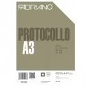 Protocollo bianco 200fg 60gr f.to A3 chiuso (21x29,7cm) Fabriano FUORI CATALOGO