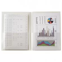 5 CARTELLINE POLI 300 C/TASCHE 21X29,7 PPL B.A. SEI ROTA FUORI CATALOGO