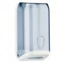 DISPENSER CARTA IGIENICA IN FOGLI TRASPARENTE/BIANCO MAR PLAST