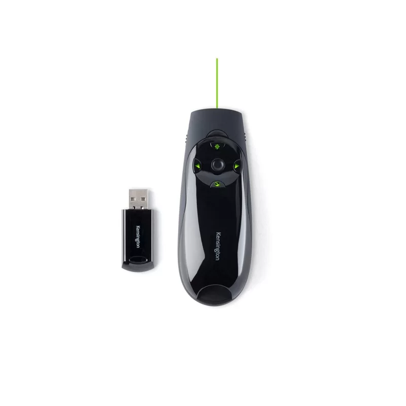 TELECOMANDO PRESENTER EXPERT CON PUNTATORE LASER VERDE