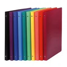 RACCOGLITORE PP OPACO A4 4 ANELLI Ø30MM COLORI ASS. (Conf.20)