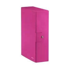 Scatola progetto WOW dorso 10cm fucsia metal LEITZ (Conf.5)