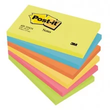 BLOCCO 100foglietti Post-it® 76x127mm 655-TFEN ENERGY 72GR ASSORTITO (Conf.6)