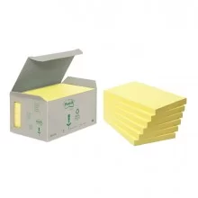 BLOCCO 100foglietti Post-it® Notes Green 76x127mm 655-1B GIALLO (Conf.6)