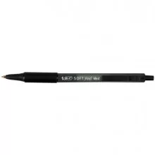 SCATOLA 12 PENNE SFERA SCATTO SOFTFEEL CLIC 1.0mm NERO