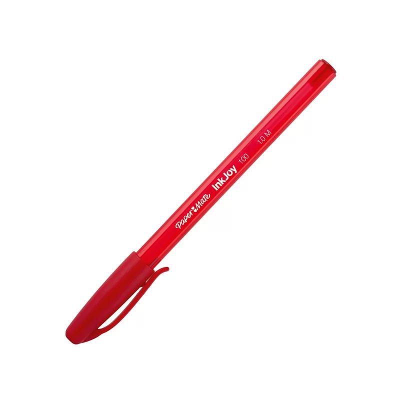 Penna sfera INKJOY 100 Stick 1,0mm rosso PAPERMATE (Conf.50)